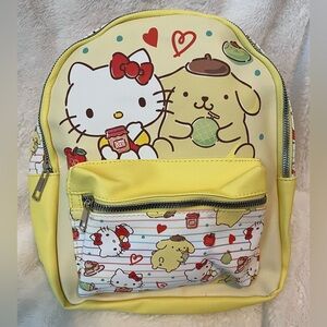 Hello Kitty & Pompompurin Backpack, NWT